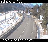Webcam D1091 à Saint-Chaffrey, en direction de La-Salle-les-Alpes en provenance de Briançon