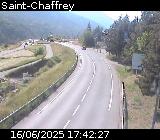 Webcam D1091 à Saint-Chaffrey, en direction de La-Salle-les-Alpes en provenance de Briançon