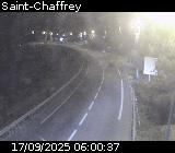 Webcam D1091 à Saint-Chaffrey, en direction de La-Salle-les-Alpes en provenance de Briançon