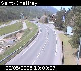 Webcam D1091 à Saint-Chaffrey, en direction de La-Salle-les-Alpes en provenance de Briançon