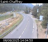 Webcam D1091 à Saint-Chaffrey, en direction de La-Salle-les-Alpes en provenance de Briançon