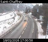 Webcam D1091 à Saint-Chaffrey, en direction de La-Salle-les-Alpes en provenance de Briançon
