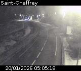 Webcam D1091 à Saint-Chaffrey, en direction de La-Salle-les-Alpes en provenance de Briançon