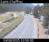 <h2>Webcam D1091 à Saint-Chaffrey, en direction de La-Salle-les-Alpes en provenance de Briançon</h2>