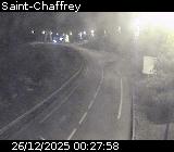 Webcam D1091 à Saint-Chaffrey, en direction de La-Salle-les-Alpes en provenance de Briançon