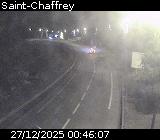 Webcam D1091 à Saint-Chaffrey, en direction de La-Salle-les-Alpes en provenance de Briançon