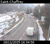 <h2>Webcam D1091 à Saint-Chaffrey, en direction de La-Salle-les-Alpes en provenance de Briançon</h2>