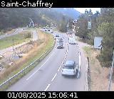 Webcam D1091 à Saint-Chaffrey, en direction de La-Salle-les-Alpes en provenance de Briançon