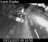 Webcam à Le Devoluy (Saint-Disdier) sur la D937. Vue orientée vers l'Isère