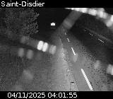 Webcam à Le Devoluy (Saint-Disdier) sur la D937. Vue orientée vers l'Isère