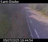 Webcam à Le Devoluy (Saint-Disdier) sur la D937. Vue orientée vers l'Isère