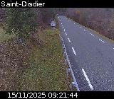 Webcam à Le Devoluy (Saint-Disdier) sur la D937. Vue orientée vers l'Isère