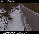 Webcam à Le Devoluy (Saint-Disdier) sur la D937. Vue orientée vers l'Isère