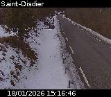 Webcam à Le Devoluy (Saint-Disdier) sur la D937. Vue orientée vers l'Isère