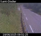 Webcam à Le Devoluy (Saint-Disdier) sur la D937. Vue orientée vers l'Isère