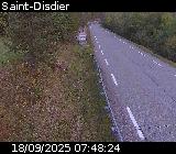 Webcam à Le Devoluy (Saint-Disdier) sur la D937. Vue orientée vers l'Isère