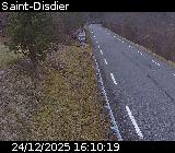 Webcam à Le Devoluy (Saint-Disdier) sur la D937. Vue orientée vers l'Isère