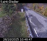 Webcam à Le Devoluy (Saint-Disdier) sur la D937. Vue orientée vers l'Isère