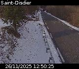 Webcam à Le Devoluy (Saint-Disdier) sur la D937. Vue orientée vers l'Isère