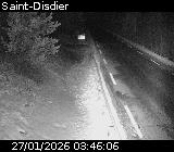 Webcam à Le Devoluy (Saint-Disdier) sur la D937. Vue orientée vers l'Isère
