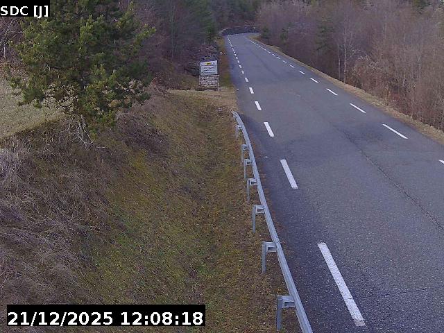 <h2>Webcam à Le Devoluy (Saint-Disdier) sur la D937. Vue orientée vers l'Isère</h2>