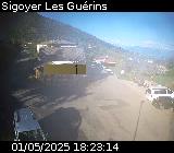 Webcam au niveau du col des Guérins à Sigoyer sur la D219