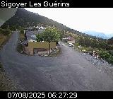 <h2>Webcam au niveau du col des Guérins à Sigoyer sur la D219</h2>
