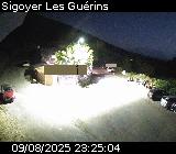 <h2>Webcam au niveau du col des Guérins à Sigoyer sur la D219</h2>