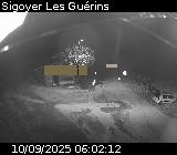 <h2>Webcam au niveau du col des Guérins à Sigoyer sur la D219</h2>