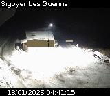 <h2>Webcam au niveau du col des Guérins à Sigoyer sur la D219</h2>