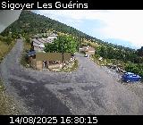 <h2>Webcam au niveau du col des Guérins à Sigoyer sur la D219</h2>