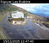 <h2>Webcam au niveau du col des Guérins à Sigoyer sur la D219</h2>