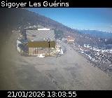 Webcam au niveau du col des Guérins à Sigoyer sur la D219