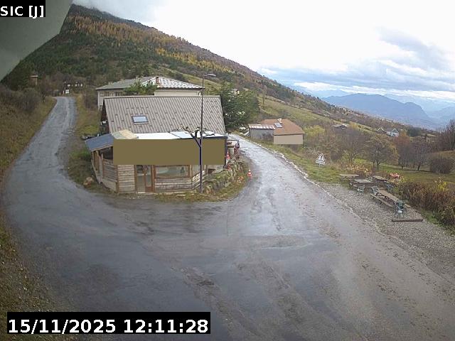 <h2>Webcam au niveau du col des Guérins à Sigoyer sur la D219</h2>