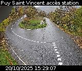 <h2>Webcam à Puy-Saint-Vincent, à la jonction entre la D4 et la D804 qui permet l'accès à la Station de ski de Puy-Saint-Vincent 1600</h2>