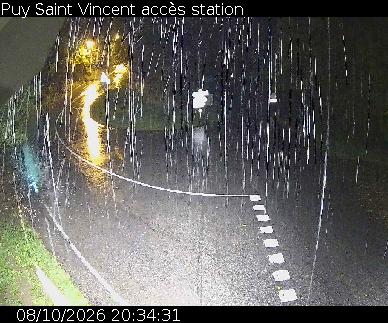 Webcam Puy-Saint-Vincent, carrefour de la station (D4)