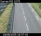 <h2>Webcam à Serres sur la D1075. Vue orientée vers l'aérodrome</h2>
