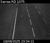 <h2>Webcam à Serres sur la D1075. Vue orientée vers l'aérodrome</h2>
