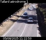Webcam à Tallard au niveau de l'aérodrome sur la Nationale 85. Vue orientée vers Gap
