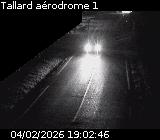 Webcam à Tallard au niveau de l'aérodrome sur la Nationale 85. Vue orientée vers Gap