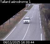 Webcam à Tallard au niveau de l'aérodrome sur la Nationale 85. Vue orientée vers Gap