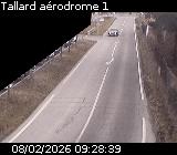 Webcam à Tallard au niveau de l'aérodrome sur la Nationale 85. Vue orientée vers Gap