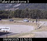Webcam à Tallard au niveau de l'aérodrome sur la Nationale 85. Vue orientée vers Gap