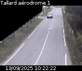 Webcam à Tallard au niveau de l'aérodrome sur la Nationale 85. Vue orientée vers Gap