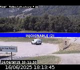 Webcam à Tallard au niveau de l'aérodrome sur la Nationale 85. Vue orientée vers Gap