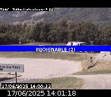 Webcam à Tallard au niveau de l'aérodrome sur la Nationale 85. Vue orientée vers Gap