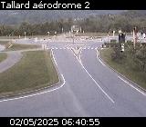 Webcam à Tallard au niveau de l'aérodrome sur la Nationale 85. Vue orientée vers Gap
