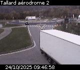 Webcam à Tallard au niveau de l'aérodrome sur la Nationale 85. Vue orientée vers Gap