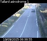 <h2>Webcam à Tallard au niveau de l'aérodrome sur la Nationale 85. Vue orientée vers Gap</h2>