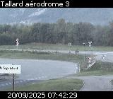 Webcam à Tallard au niveau de l'aérodrome sur la Nationale 85. Vue orientée vers Gap
